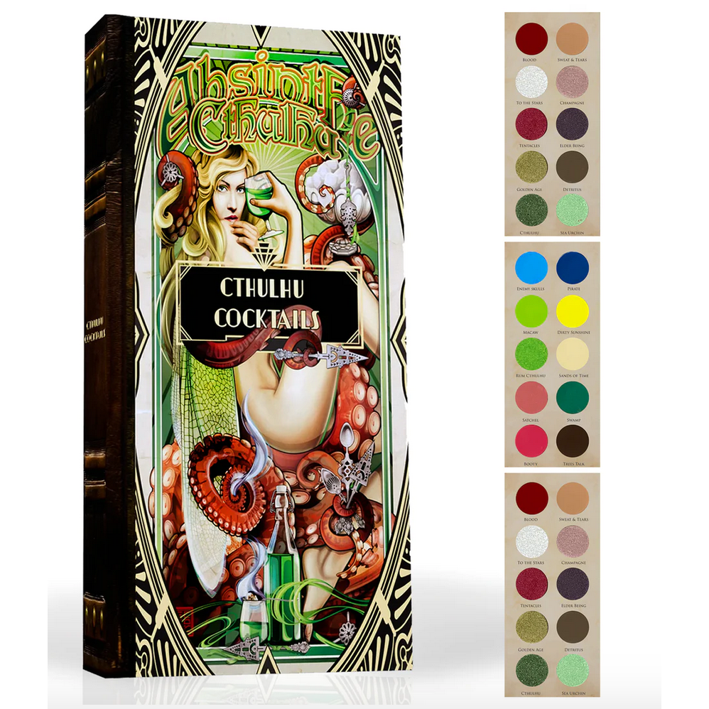 Cthulhu Cocktails Book Makeup Palette (Echo Chernik)