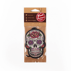 Day Of The Dead Calavera Sugar Skull Air Freshener