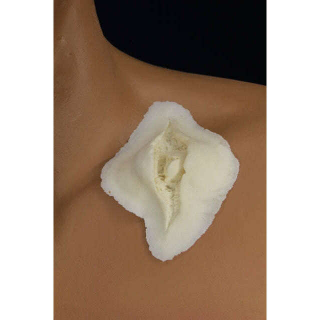 Deep Bone Gash Wound Foam Latex Prosthetic