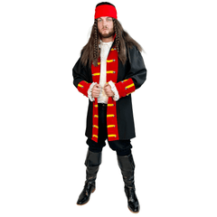 Deluxe Calico Pirate Men's Costume