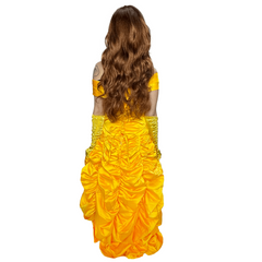 Deluxe Gold Princess Belle Adult Costume