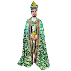 Deluxe Pope Green & Gold Adult Costume