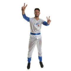 Deluxe Rocketman Metallic Adult Costume