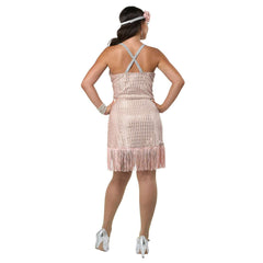 Deluxe She's The Bees Knees Flapper Adult Costume