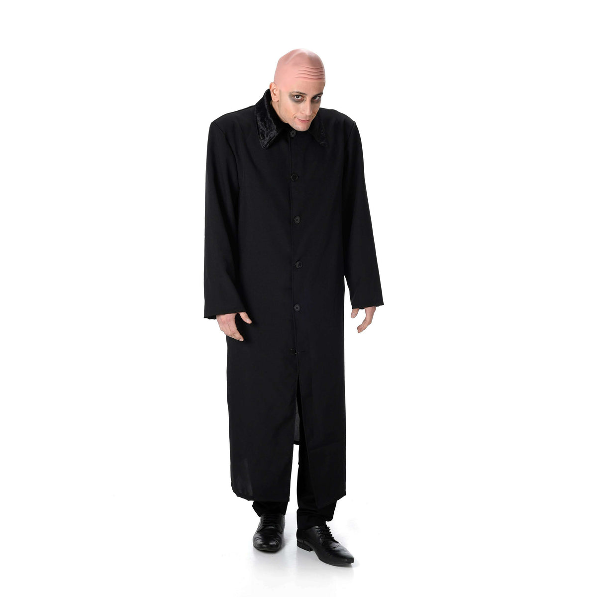 Deluxe Spooky Uncle Gentleman Adult Costume & Bald Headpiece