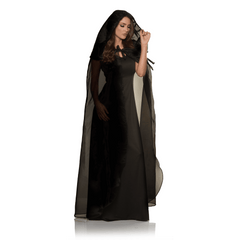 Deluxe Tulle Hooded Cape