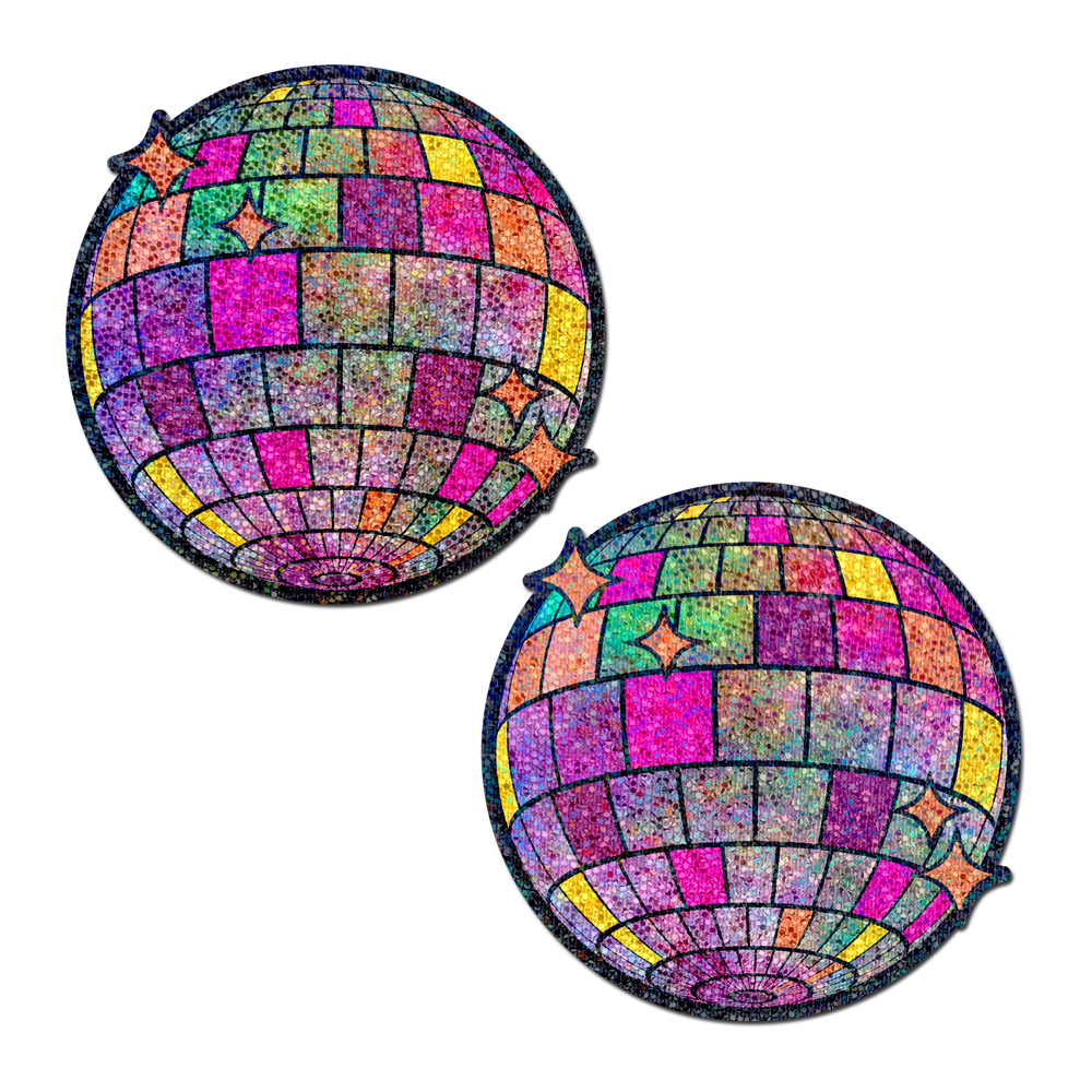 Disco Ball Nipple Covers Shimmering Glitter Pasties