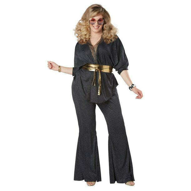 Disco Dazzler Women's Plus Size Costume