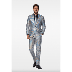 OppoSuits Discoballer Three Piece Suit