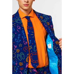 OppoSuits Doodle Dude Three Piece Suit