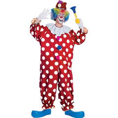 Dotted Clown Adult Costume