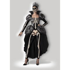 Elegant Skeleton Queen Adult Costume