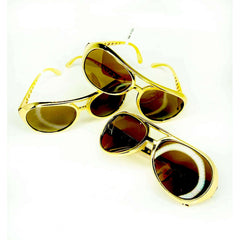 Elvis Gold Sunglasses