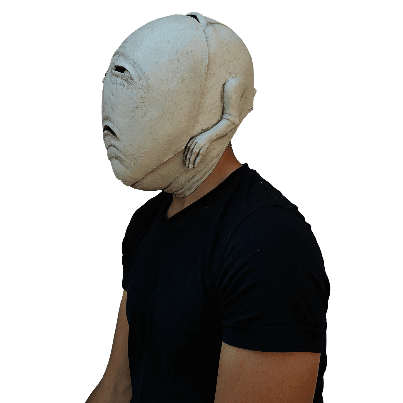 Face Peeling Bridge Maggot Sad Eyes Creepypasta Latex Mask