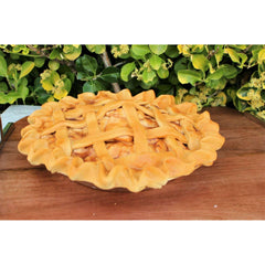 Fake Apple Pie w/ Glazed Apple Filling & Lattice Crust Prop