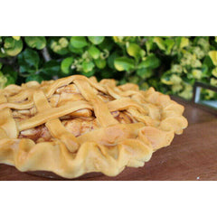 Fake Apple Pie w/ Glazed Apple Filling & Lattice Crust Prop