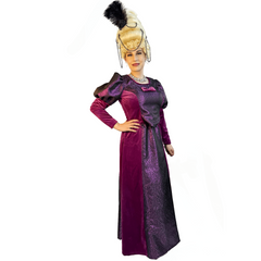 Flawless Colonial Lady Amelia Magenta Women's Costume