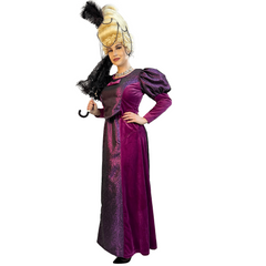 Flawless Colonial Lady Amelia Magenta Women's Costume