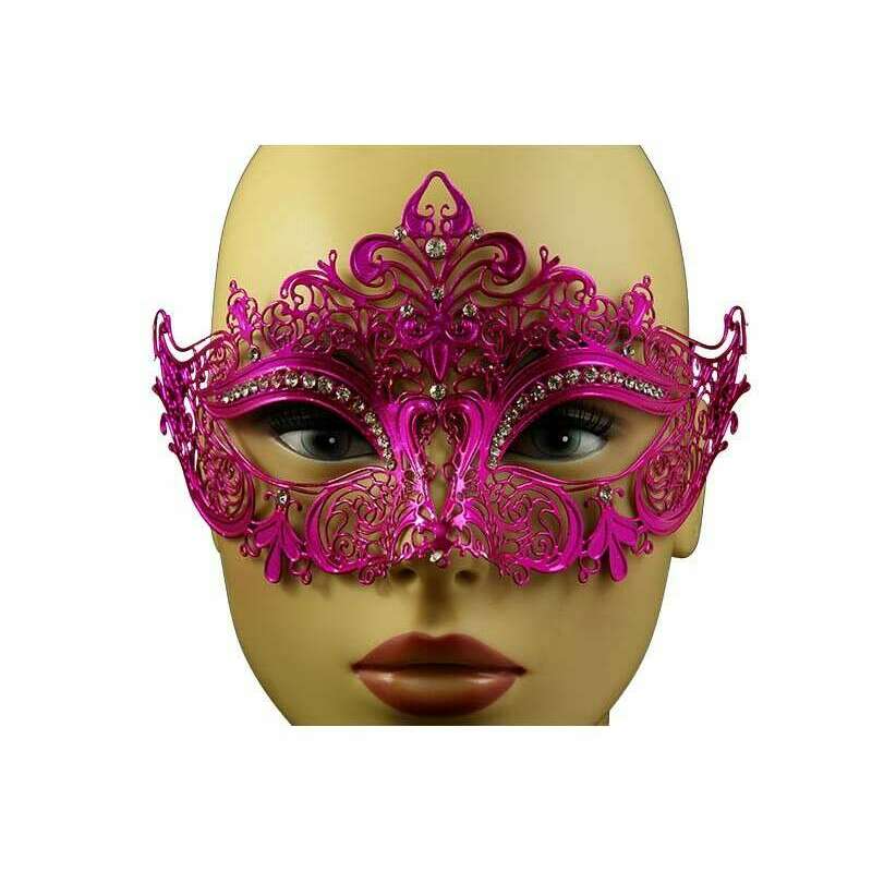 Fleur De Lis Laser Cut Venetian Mask