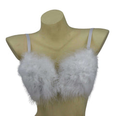 Fluffy Feather Bra