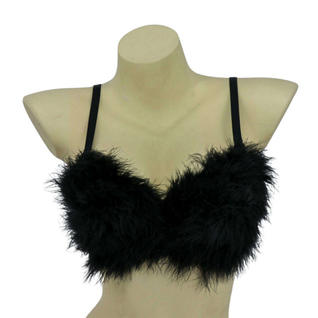 Fluffy Feather Bra