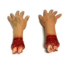 Foam Rubber and Latex Bloody Severed Hand Stump