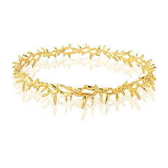 Forest Spirit Gold Halo Headpiece