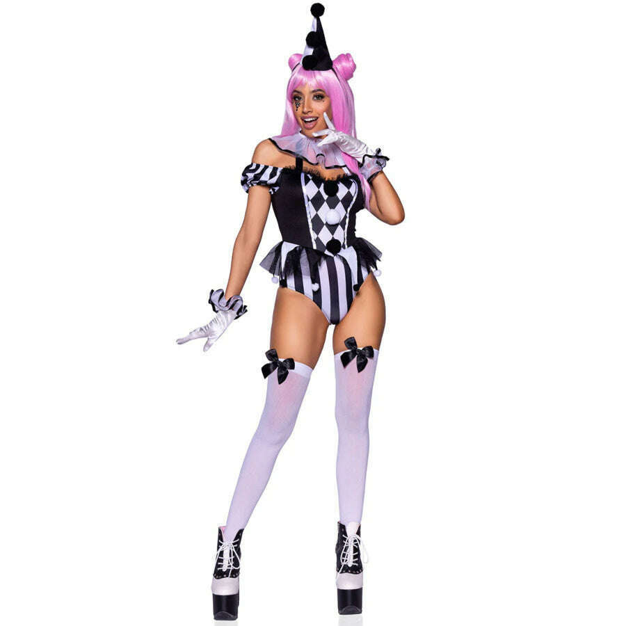 French Clown Women's Costume