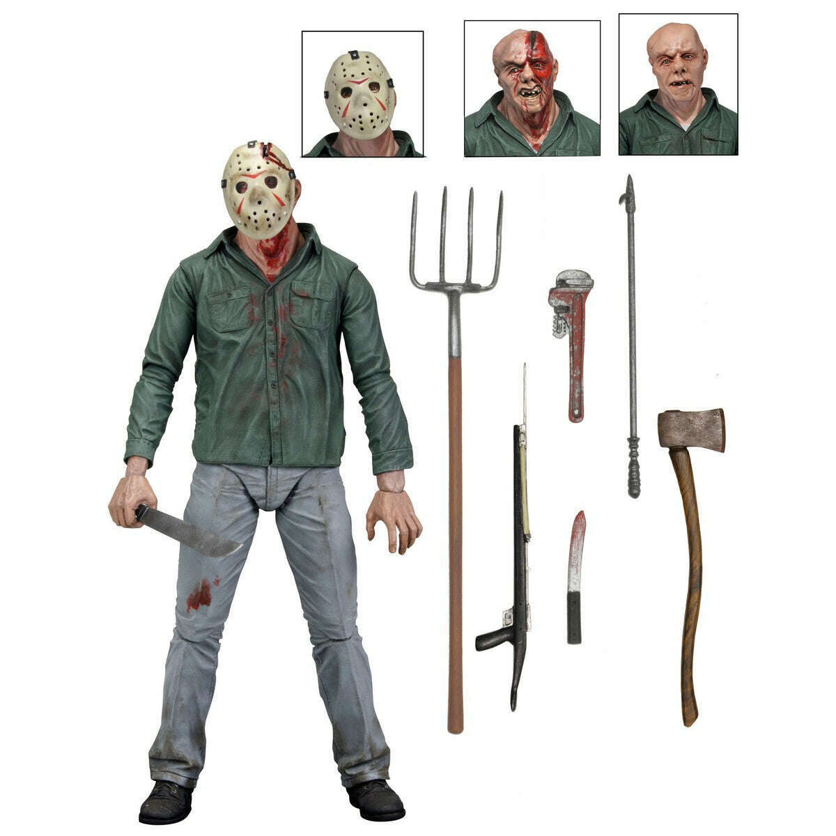 Friday the 13th – 7″ Scale Action Figure – Ultimate Part 3 Jason Collectible