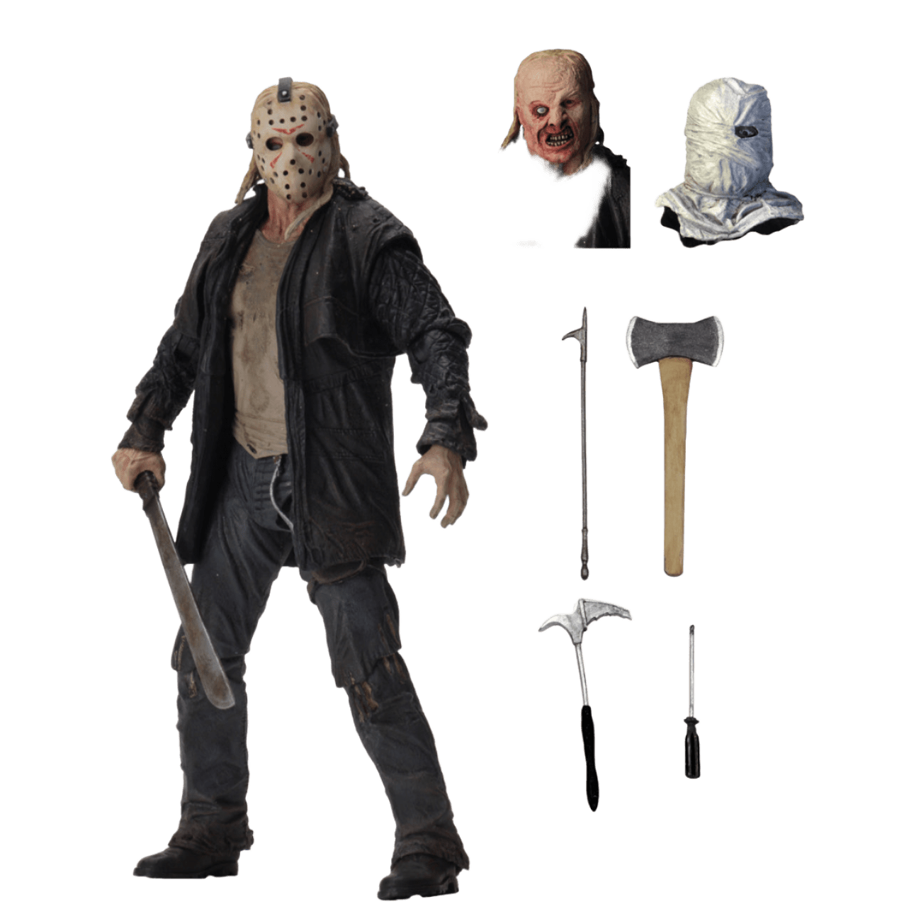 Friday The 13th(2009): 7" Ultimate Jason Collectible Action Figure