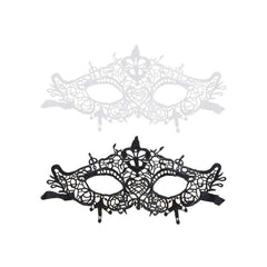 Frilly Lace Unisex Masquerade Mask