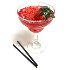 FX Display Replica Strawberry Daiquiri Drink in Glass Prop