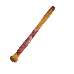 Gauze Wrapped Bloody Foam Rubber Baseball Bat Prop