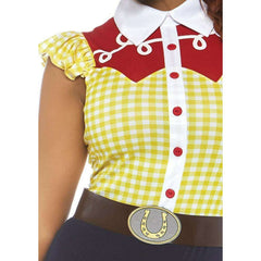 Giddy Up Sexy Cowgirl Adult Costume