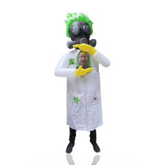 Go Mad with Science: Inflatable Mad Scientist Costume