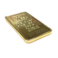 Gold Credit Suisse One Ounce Ingot Replica Prop