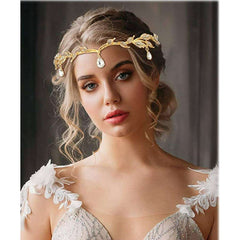 Gold Elf Maiden Laurel Headpiece