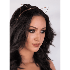 Gold Kittie Headband