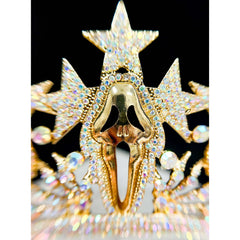 Gold Scream Queen Star Crown