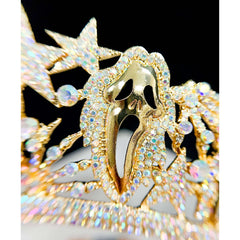 Gold Scream Queen Star Crown