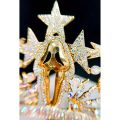 Gold Scream Queen Star Crown