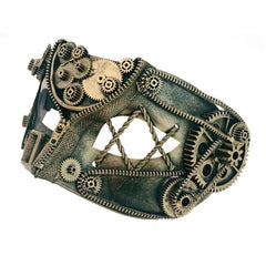 Gold Steampunk Mens Mask