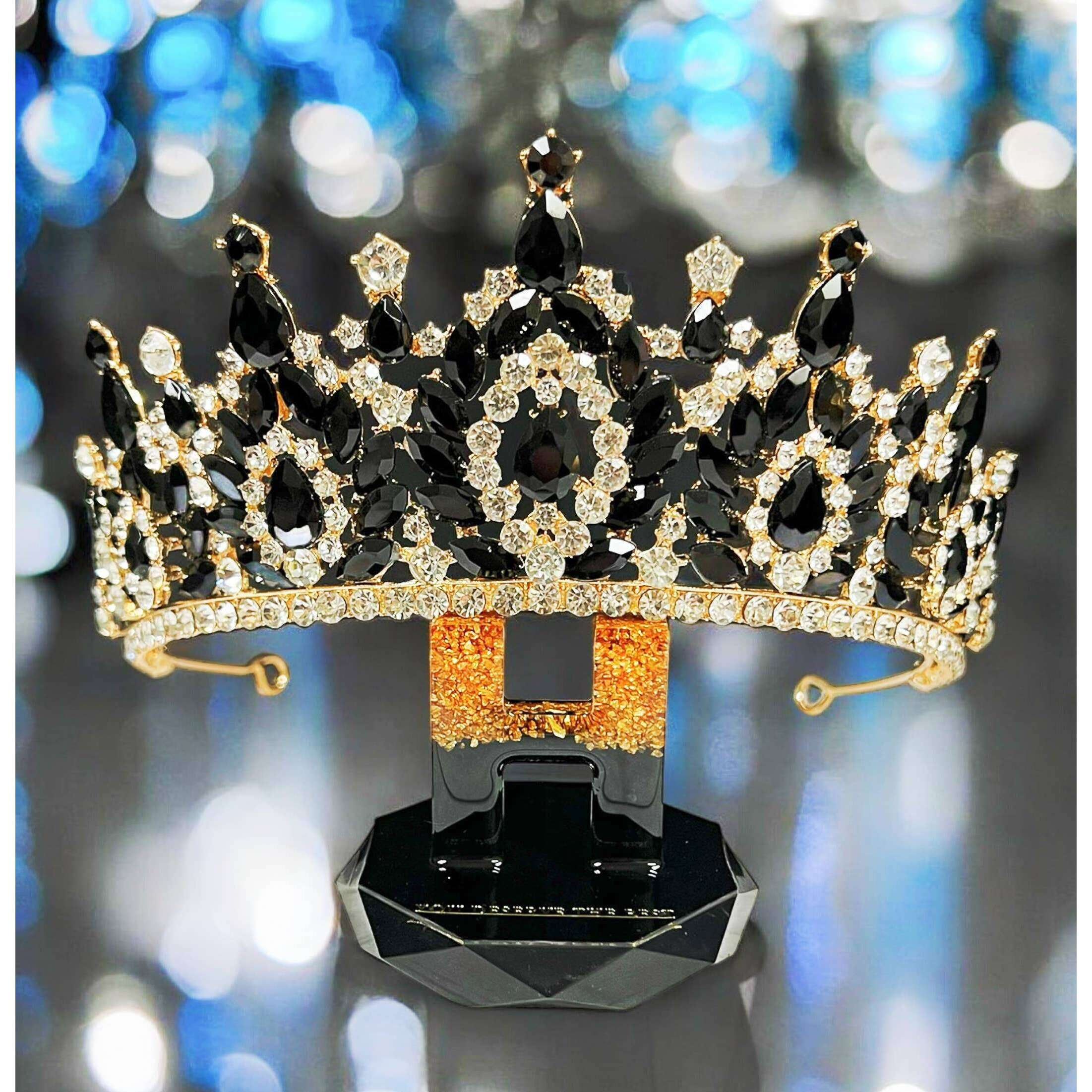 Gothic Gold Queen Crown