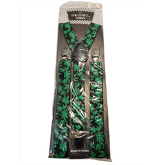 Green Leaf Suspenders