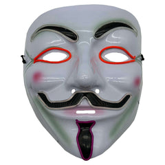 Guy Fawkes EL Wire Mask