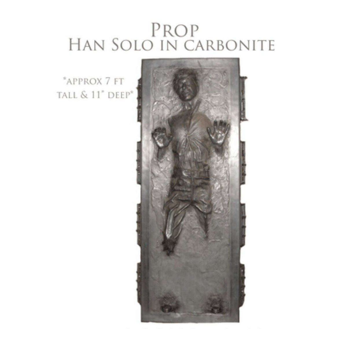 Han Solo in Carbonite Prop