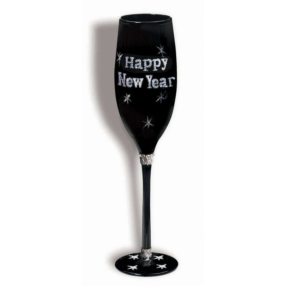 Happy New Year Champagne Glass