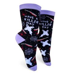 Have a Killer Day Women's Crew Socks