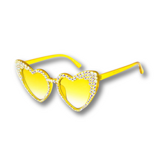 Heart Shaped Jewel Sunglasses