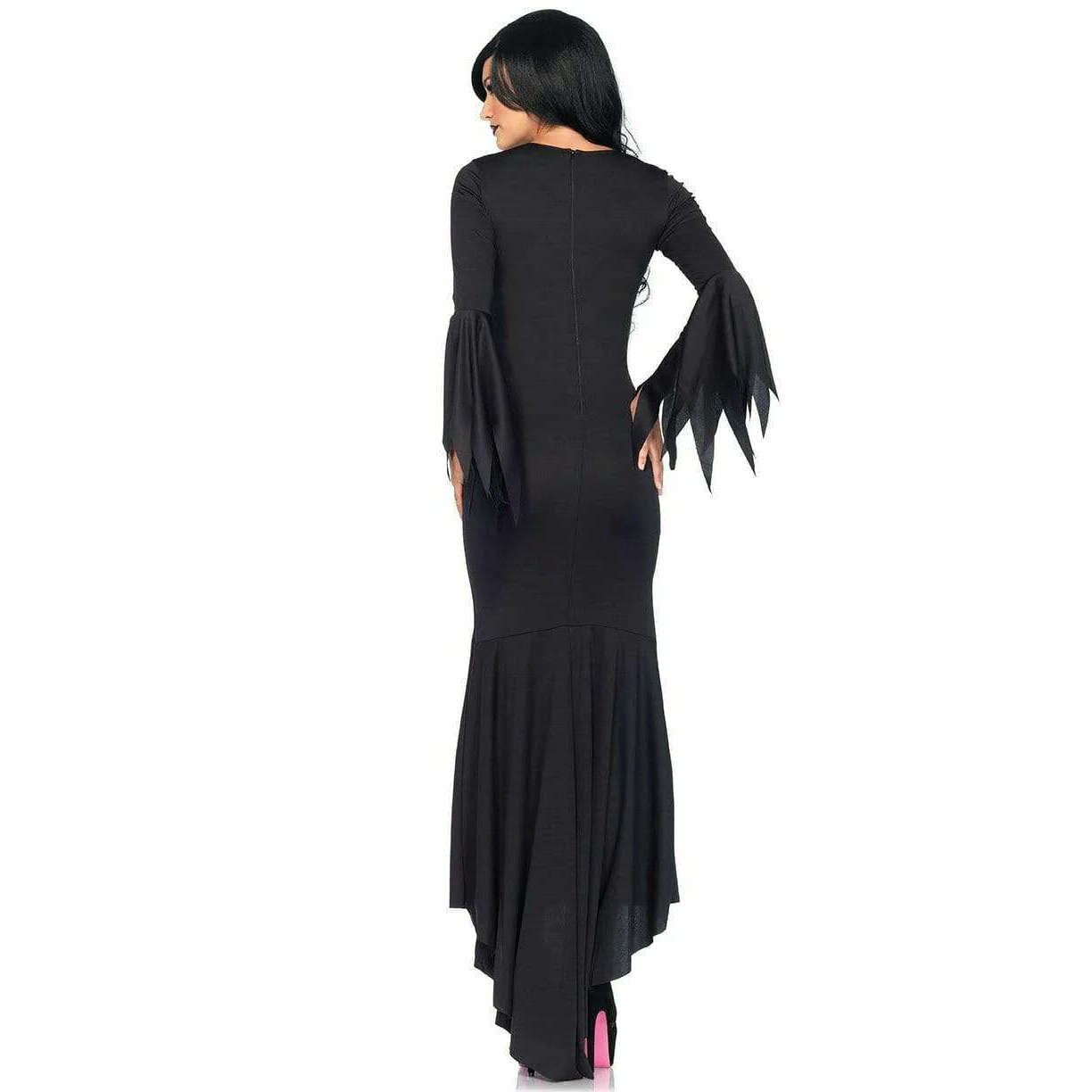 High Slit Floor Length Gothic Adult Dress